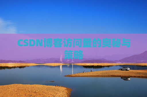 CSDN博客访问量的奥秘与策略